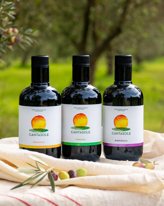 Cantasole extra virgin olive oil holds three claims of health and quality